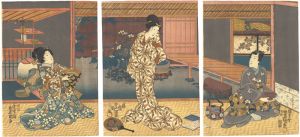Toyokuni III / Genji-e [源氏絵]