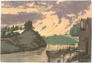 神田川夕景