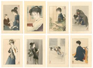 木版挿絵　柳川春葉「生さぬなか」より