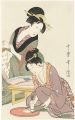 Women Preparing Sashimi【Reprod......