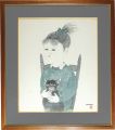 Cat and girl