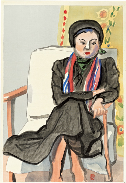 Nakagawa Kazumasa “Woman Sitting on a Chair”