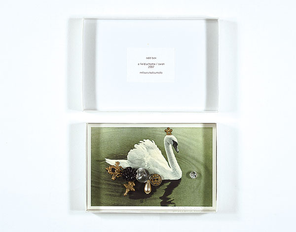 勝本みつる「Odd box／a field a home／swan」