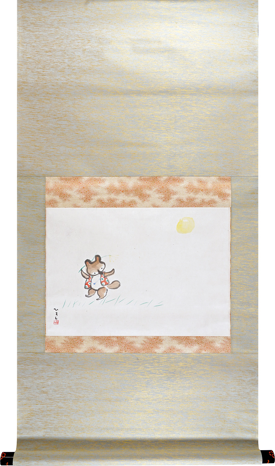 Nishihara Hiroshi “Raccoon dog Under The Moon(tentative title)”