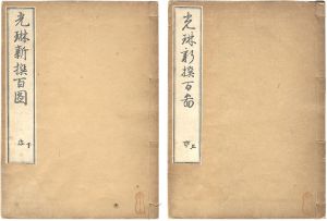 Ogata Korin / A New Selection of One Hundred Paintings by Korin / Vol. 1 and 2 [光琳新撰百図　上・下]