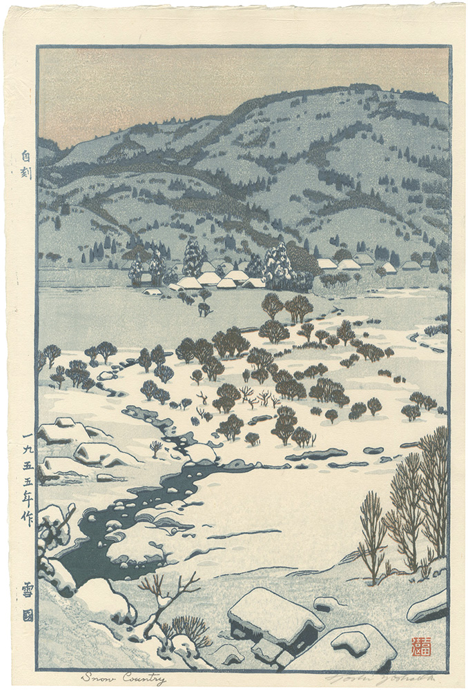 Yoshida Toshi “Snow Country”