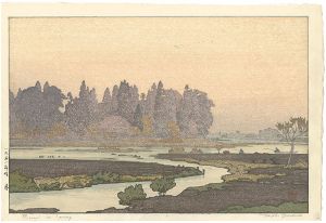 Yoshida Toshi / Four Landscapes / Morinji in Spring