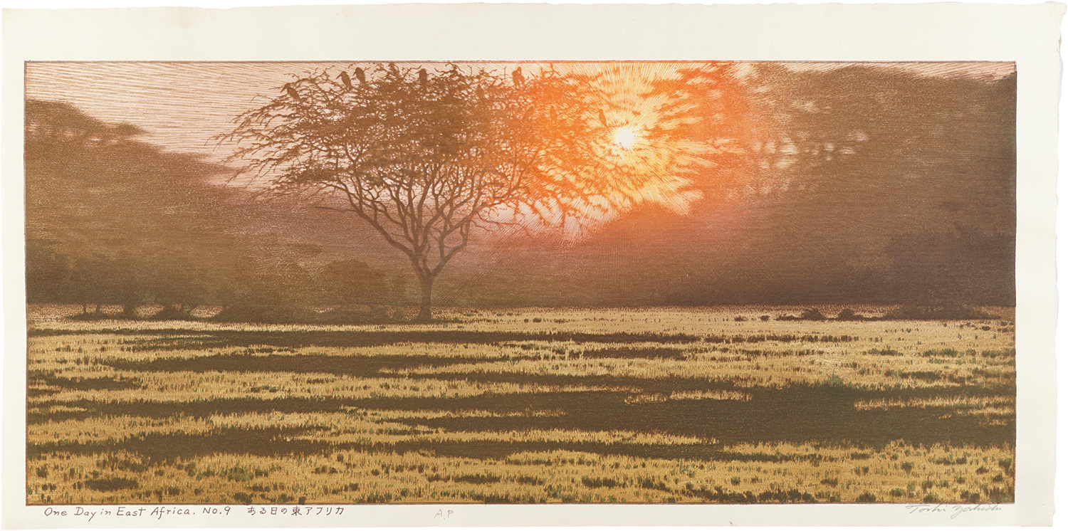 Yoshida Toshi “One Day in East Africa No. 9”