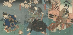 豊国三代「東山桜荘子」