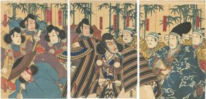 豊国三代「勧進帳」