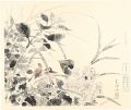 Hydrangea and Sparrows