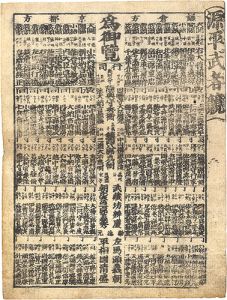 作者不詳「源平武者競」