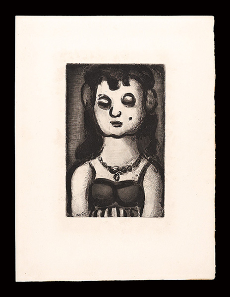 Georges Rouault “Reincarnations du pere Ubu : Sainte-Nitouche”