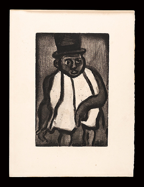 Georges Rouault “Reincarnations du pere Ubu : Bon Candidat Boudoubadabou”