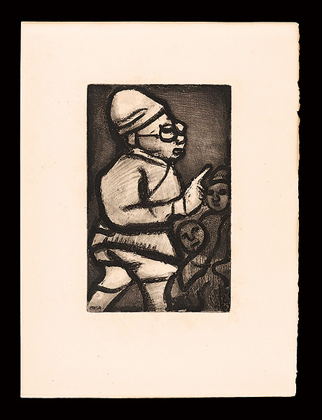 Georges Rouault “Reincarnations du pere Ubu : L’Administrateur Colonial”