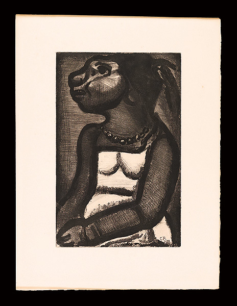 Georges Rouault “Reincarnations du pere Ubu : Cristal de Roche”