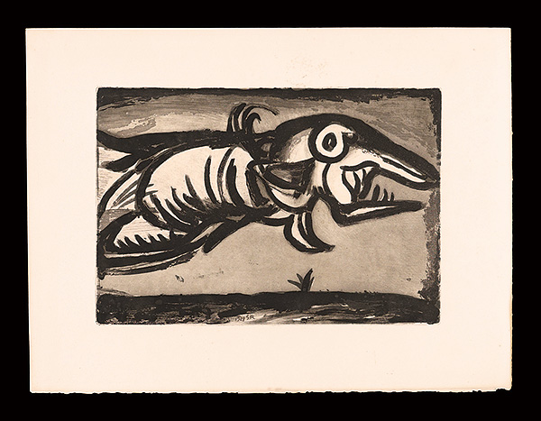 Georges Rouault “Reincarnations du pere Ubu : Le Poisson Volant”