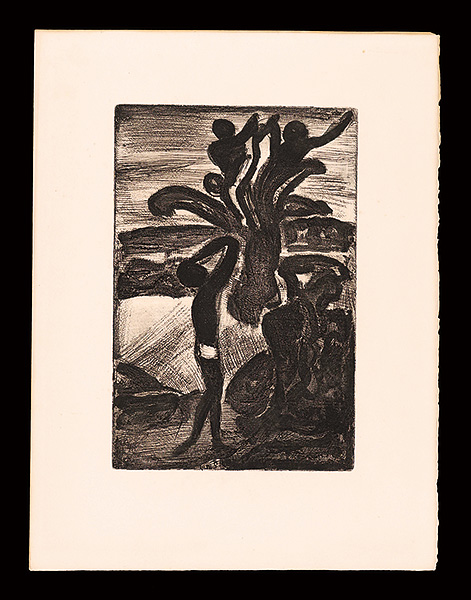 Georges Rouault “Reincarnations du pere Ubu : Incantation”