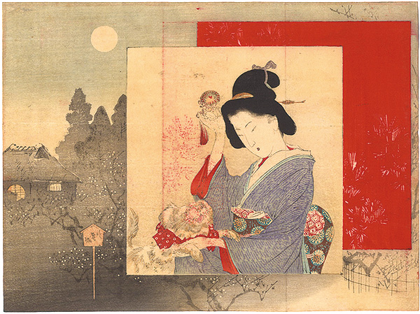 Suzuki Kason “Kuchi-e Print”