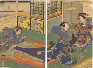 国貞初代「火熨斗（仮題）」