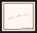 Autographed paper