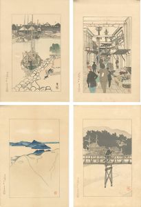 Hata Tsuneharu / Famous Places in Osaka and Kobe