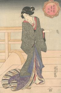 国貞初代「星や霜当世風俗」
