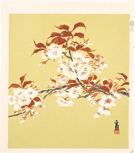徳力富吉郎「櫻花（仮題）」