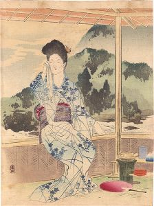 Mishima Shoso / Kuchi-e Print