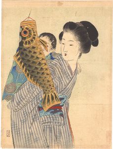 Takeuchi Keishu / Kuchi-e Print
