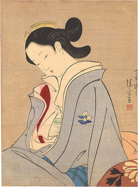 Kaburaki Kiyokata “Kuchi-e Print”