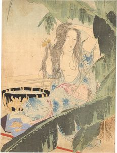 Mishima Shoso / Kuchi-e Print
