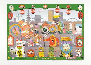 東京浅草之図