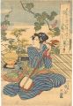 Woman and Shamisen (tentative ......