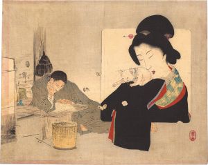 Mishima Shoso / Kuchi-e Print