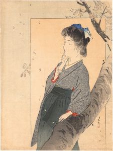 筒井年峰「木版口絵」