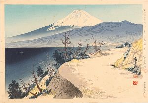 徳力富吉郎「富士三十六景　伊豆江梨海岸」