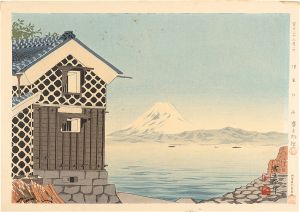 徳力富吉郎「富士三十六景ノ内 伊豆の海」