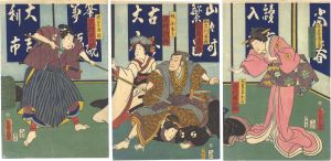 豊国三代「仮名手本忠臣蔵」