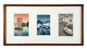 Kawase Hasui / Small woodblock prints
