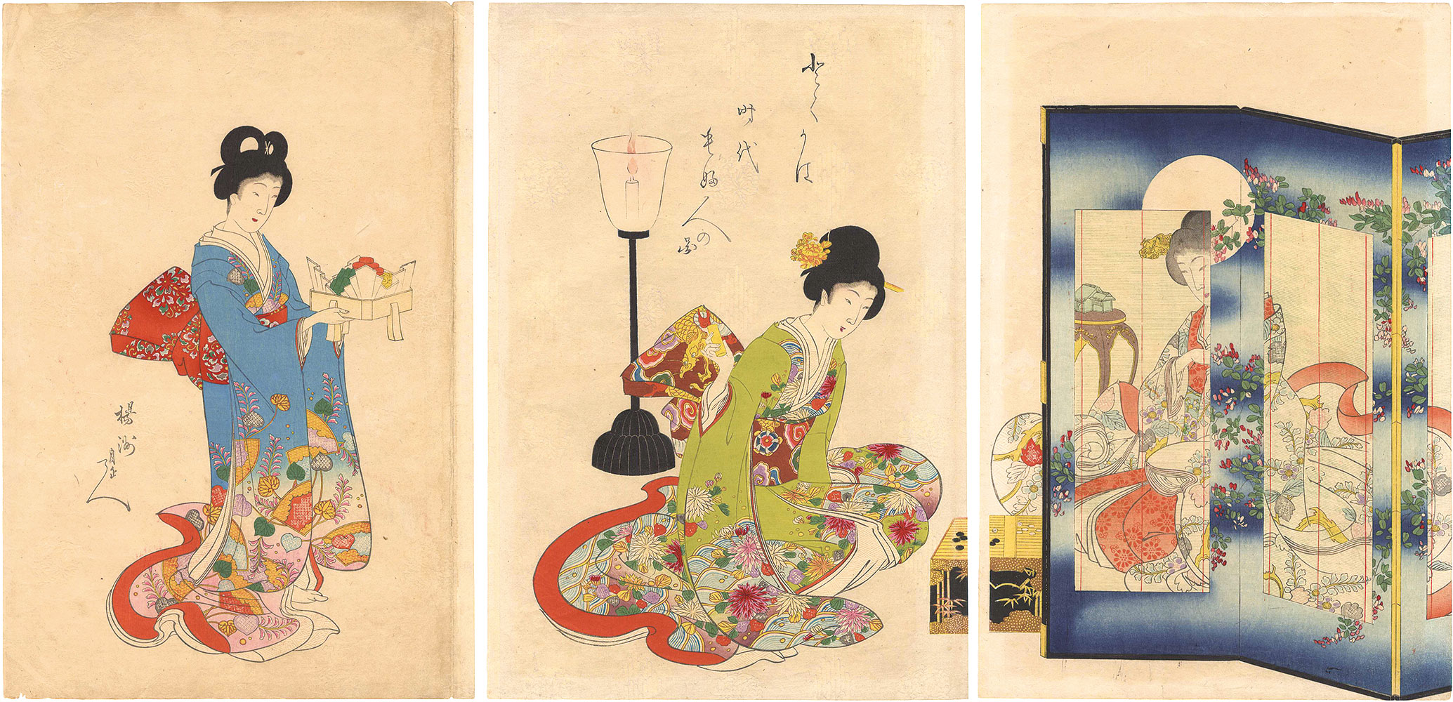 Chikanobu “Ladies of the Tokugawa Period”