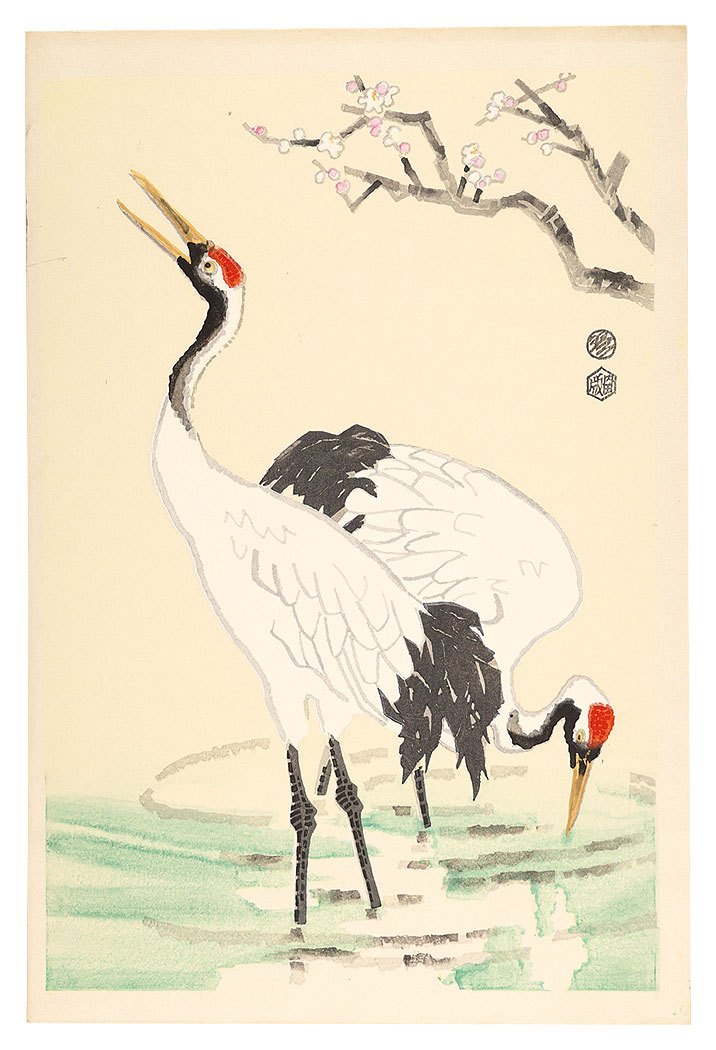 琴塚英一「鶴（仮題）」