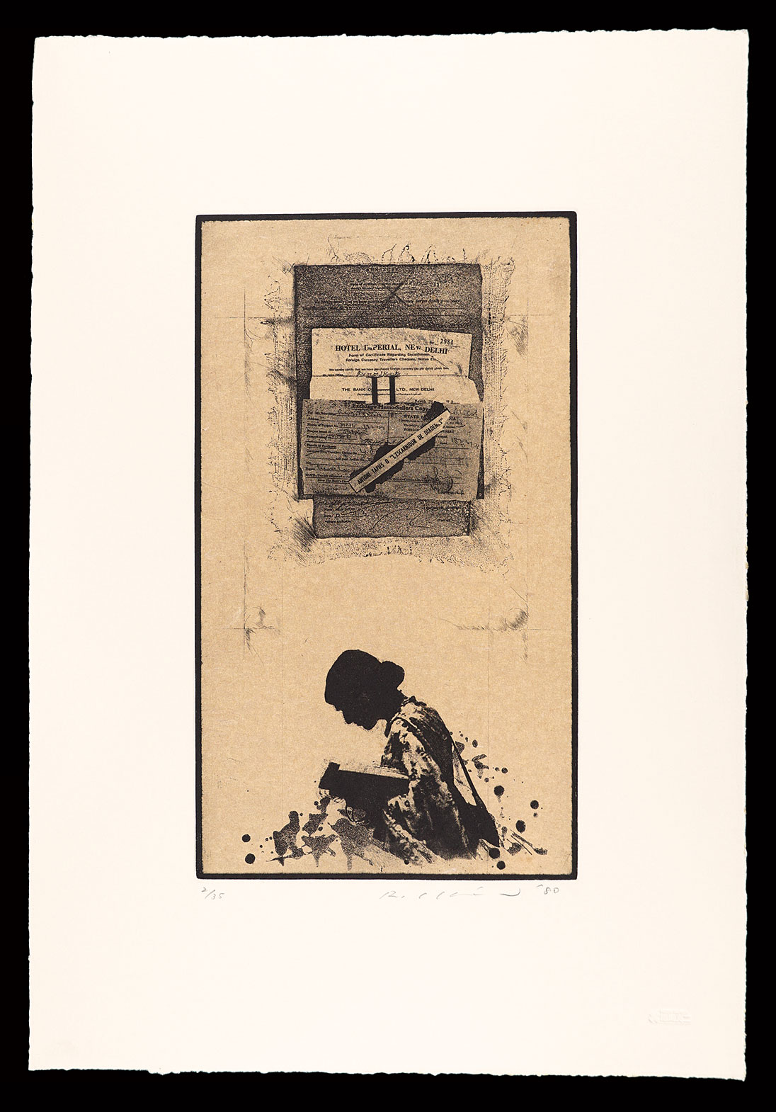 Ikeda Ryoji “Leaves,1980”