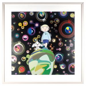 村上隆「Jellyfish Eyes MAX & Shimon in the Strange Forest」