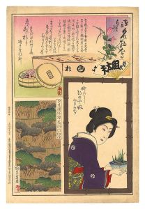 Baiso / Comparisons of Famous Products, the Pride of Tokyo / Takemoto Kumitayu [東京自慢名物会　竹本組太夫]