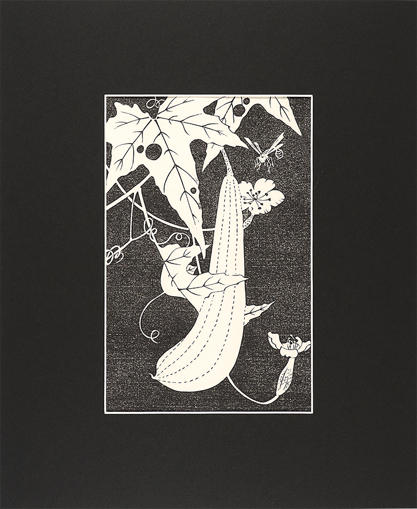 Jakuchu “Flowers of the Kunlun Mountains / Gourd 【Reproduction】”