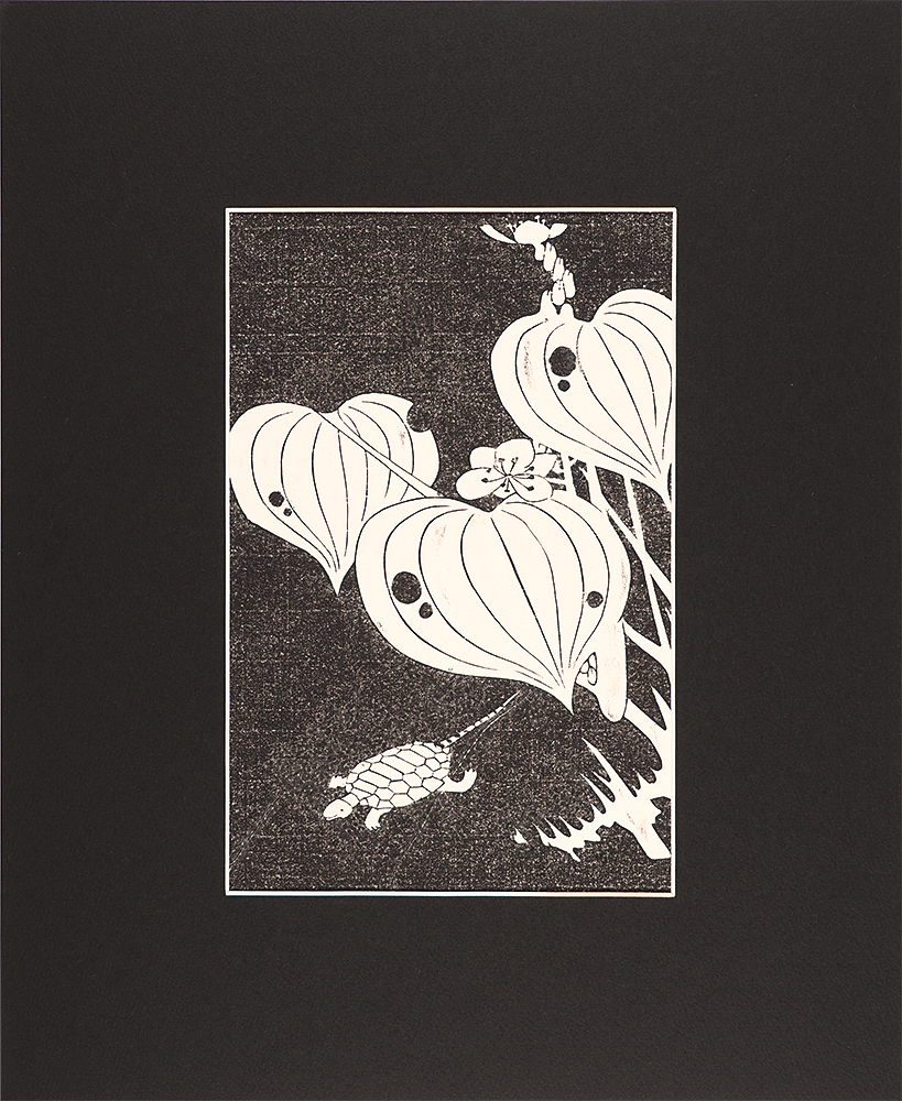 Jakuchu “Flowers of the Kunlun Mountains / Water Plantain 【Reproduction】”