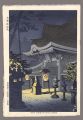 Night Scene of Kitano Shrine