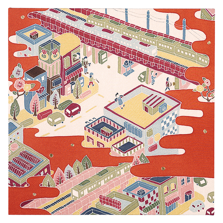 Nagatomo Yuki “Pattern of Tokyo:Yamate line Okachimachi”