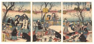 Sadahide / The Precincts of Dazaifu Tenmangu [太宰府天満宮境内之図]